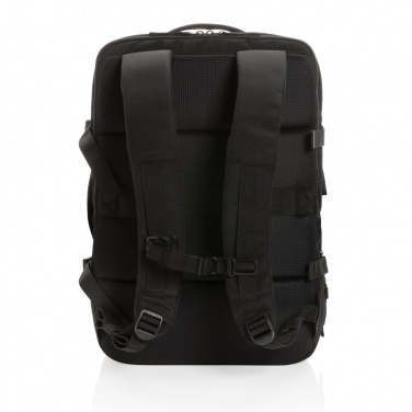 Logo trade advertising products image of: Swiss Peak AWARE™ RPET 15.6' expandable weekend backpack
