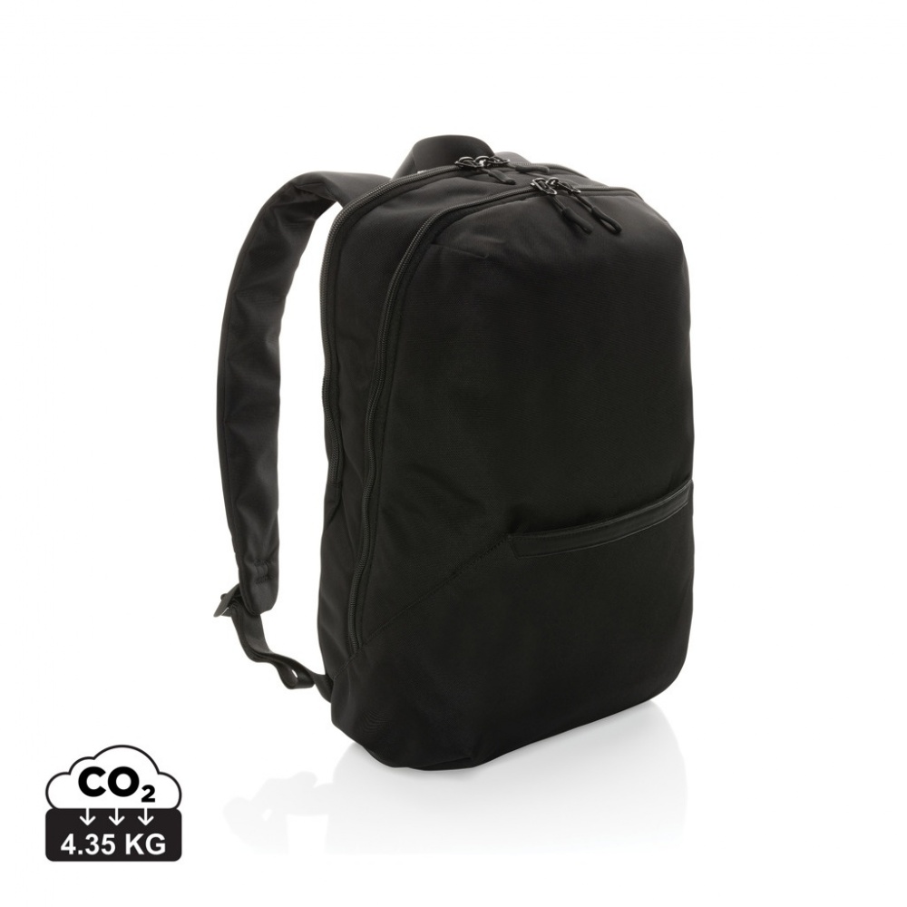Logo trade promotional gifts image of: Impact AWARE™ 1200D 15.6'' modern laptop backpack