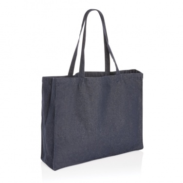 Logo trade promotional items image of: Impact AWARE™ recycled denim shopper