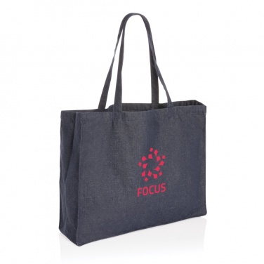 Logo trade promotional merchandise image of: Impact AWARE™ recycled denim shopper