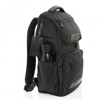 Logotrade promotional item picture of: Swiss Peak AWARE™ RPET Voyager 15.6" laptop backpack