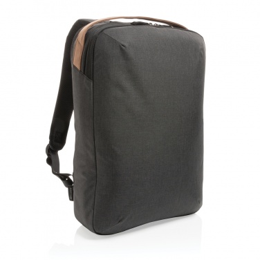 Logo trade promotional gifts picture of: Impact AWARE™ 300D two tone deluxe 15.6" laptop backpack