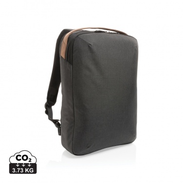 Logotrade promotional merchandise picture of: Impact AWARE™ 300D two tone deluxe 15.6" laptop backpack