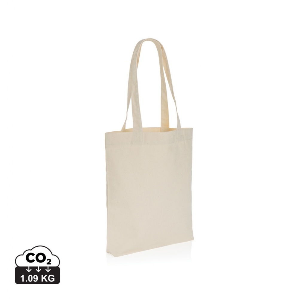 Logo trade advertising products image of: Impact AWARE™ 285gsm rcanvas tote bag undyed