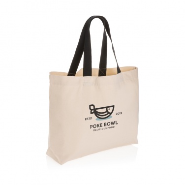 Logotrade promotional gift image of: Impact Aware™ 240 gsm rcanvas large tote undyed