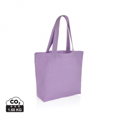 Logo trade promotional gift photo of: Impact Aware™ 240 gsm rcanvas shopper w/pocket