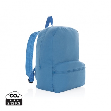 Logo trade corporate gifts image of: Impact Aware™ 285 gsm rcanvas backpack