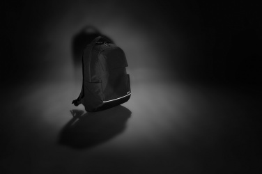 Logo trade promotional merchandise photo of: Swiss Peak Brooke AWARE™ RPET daily 15.6" laptop backpack