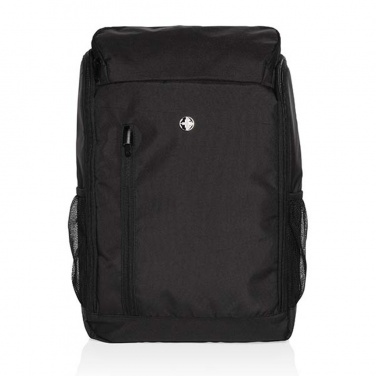 Logotrade promotional item image of: Swiss Peak AWARE™ easy access 15.6'' laptop backpack