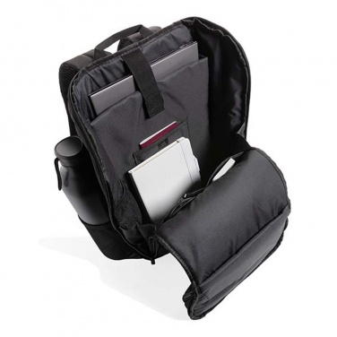 Logotrade business gift image of: Swiss Peak AWARE™ easy access 15.6'' laptop backpack