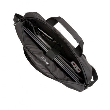 Logo trade promotional giveaway photo of: Swiss Peak AWARE™ RFID 15.6'' laptop bag