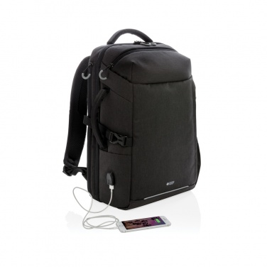 Logotrade promotional gift picture of: Swiss Peak AWARE™ XXL weekend travel backpack