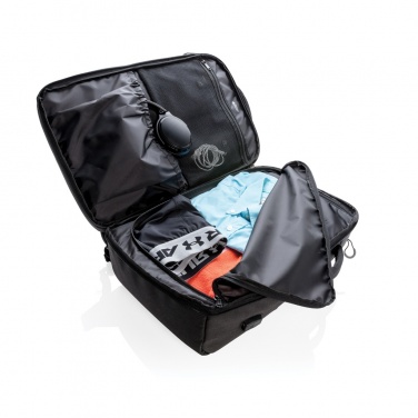 Logo trade promotional merchandise picture of: Swiss Peak AWARE™ XXL weekend travel backpack