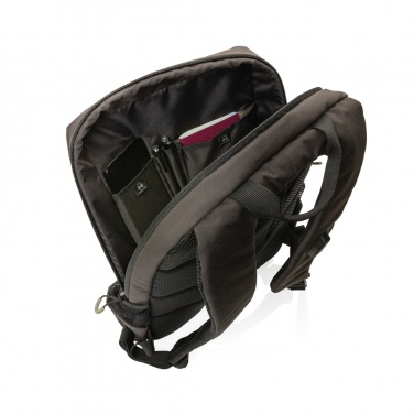 Logo trade promotional merchandise image of: Impact AWARE™ Lima 15.6' RFID laptop backpack