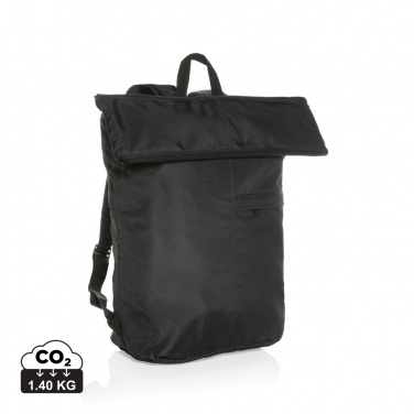 Logotrade promotional product image of: Dillon AWARE™ RPET lightweight foldable backpack