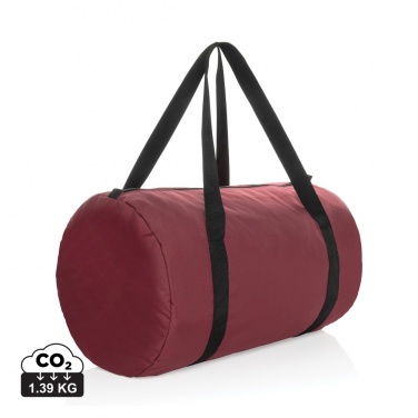 Logotrade promotional gift image of: Dillon AWARE™ RPET foldable sports bag