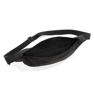 Logo trade corporate gifts image of: Crescent AWARE™ RPET half moon sling bag