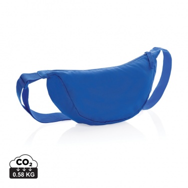 Logotrade promotional gift image of: Crescent AWARE™ RPET half moon sling bag