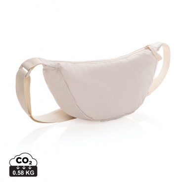 Logo trade promotional item photo of: Crescent AWARE™ RPET half moon sling bag