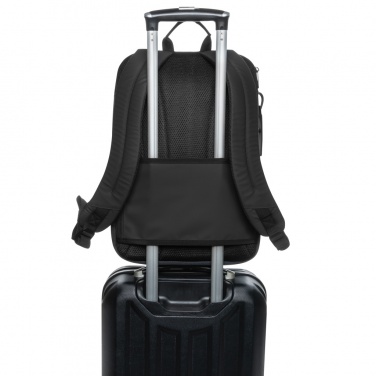 Logotrade promotional merchandise image of: Armond AWARE™ RPET 15.6 inch deluxe laptop backpack