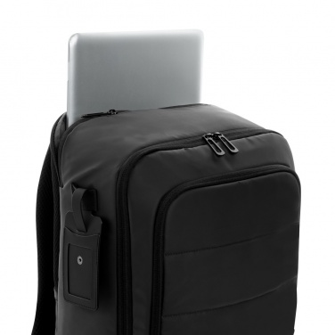 Logotrade business gifts photo of: Armond AWARE™ RPET 15.6 inch deluxe laptop backpack