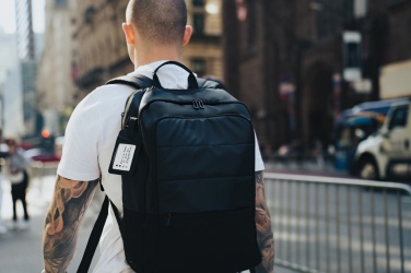 Logotrade promotional merchandise photo of: Armond AWARE™ RPET 15.6 inch deluxe laptop backpack