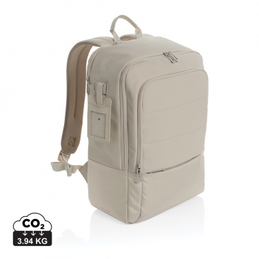 Logotrade promotional merchandise picture of: Armond AWARE™ RPET 15.6 inch deluxe laptop backpack