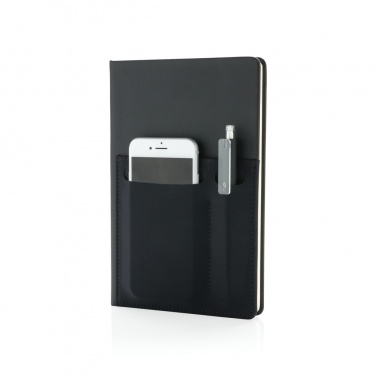 Logotrade promotional merchandise photo of: A5 Deluxe notebook with smart pockets