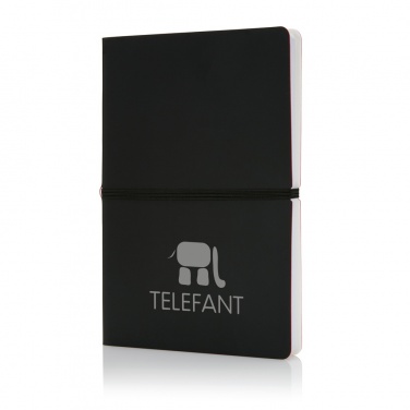Logotrade promotional merchandise photo of: Deluxe softcover A5 notebook
