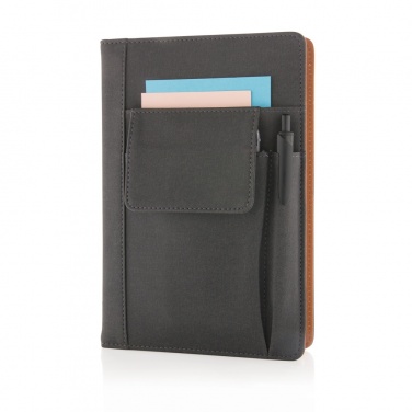 Logotrade promotional gifts photo of: Notebook with phone pocket
