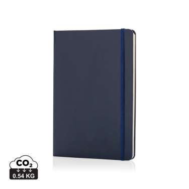 Logo trade promotional giveaways image of: Classic hardcover notebook A5