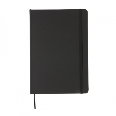 Logo trade business gifts image of: Standard hardcover PU notebook A5