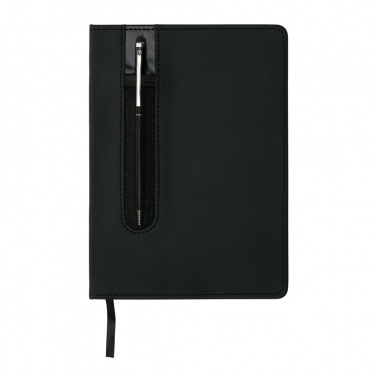 Logotrade business gifts photo of: Standard hardcover PU A5 notebook with stylus pen