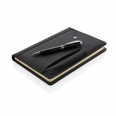 Logotrade corporate gifts photo of: Refillable notebook and pen set