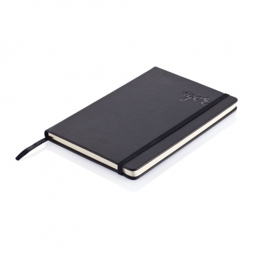 Logotrade advertising products photo of: Deluxe hardcover PU A5 notebook