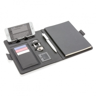 Logo trade promotional items picture of: Air 5W wireless charging notebook cover A5