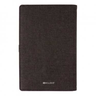 Logo trade promotional item photo of: Air 5W wireless charging refillable journal cover A5
