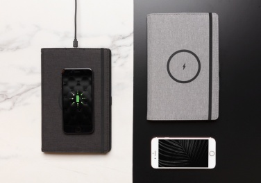 Logotrade advertising product image of: Air 5W wireless charging refillable journal cover A5