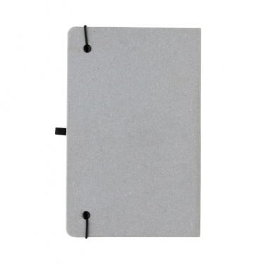 Logo trade promotional products picture of: Recycled leather hardcover notebook A5