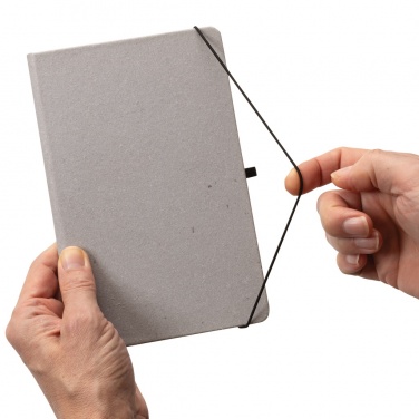 Logotrade promotional products photo of: Recycled leather hardcover notebook A5