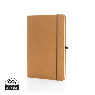 Logotrade promotional products photo of: Recycled leather hardcover notebook A5