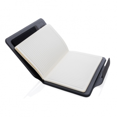 Logo trade promotional gift photo of: Artic Magnetic 10W wireless charging A5 notebook