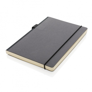 Logotrade promotional giveaway image of: A5 deluxe kraft hardcover notebook