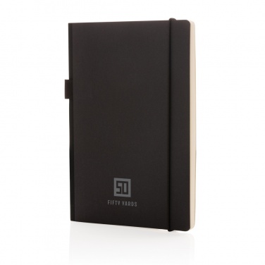 Logotrade promotional merchandise photo of: A5 deluxe kraft hardcover notebook