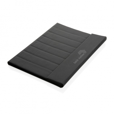 Logo trade promotional gifts image of: Impact Aware™ A4 portfolio with magnetic closure