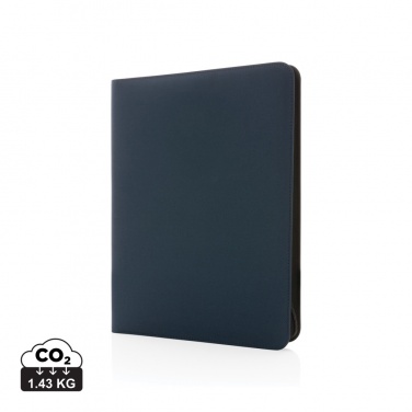 Logo trade business gifts image of: Impact Aware™ deluxe 300D tech portfolio with zipper