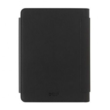 Logo trade promotional gifts image of: Swiss Peak Heritage RCS rPU A5 stone paper portfolio