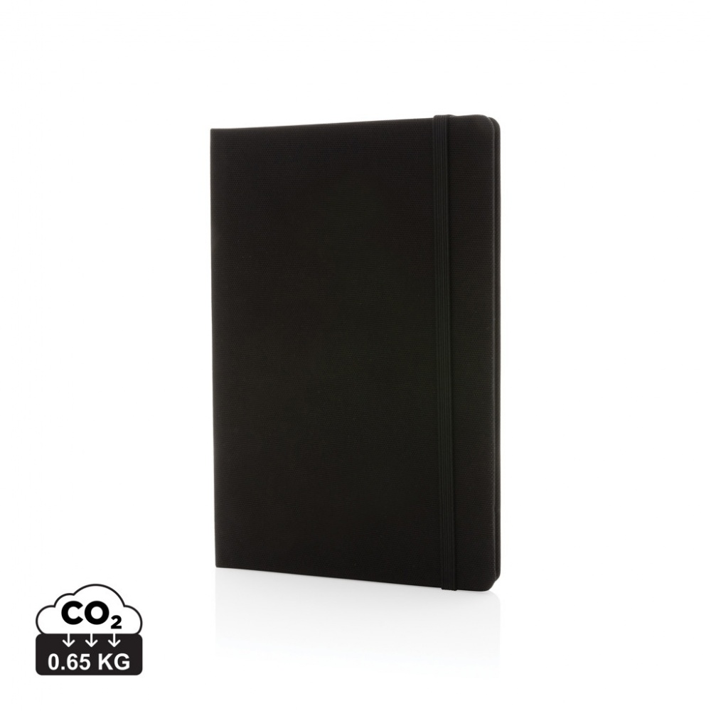 Logotrade promotional item picture of: GRS certified RPET A5 notebook