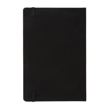 Logo trade promotional giveaways picture of: GRS certified RPET A5 notebook