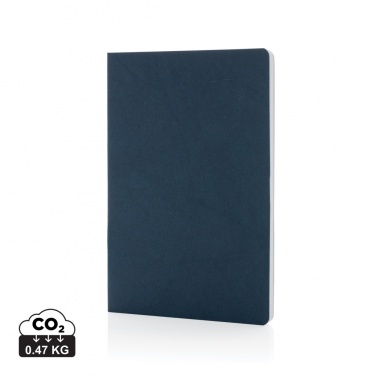 Logotrade promotional products photo of: Salton A5 GRS certified recycled paper notebook